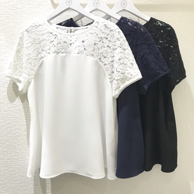 New in 半袖レースブラウス | m-i-d | AVENIRETOILE(アベニール