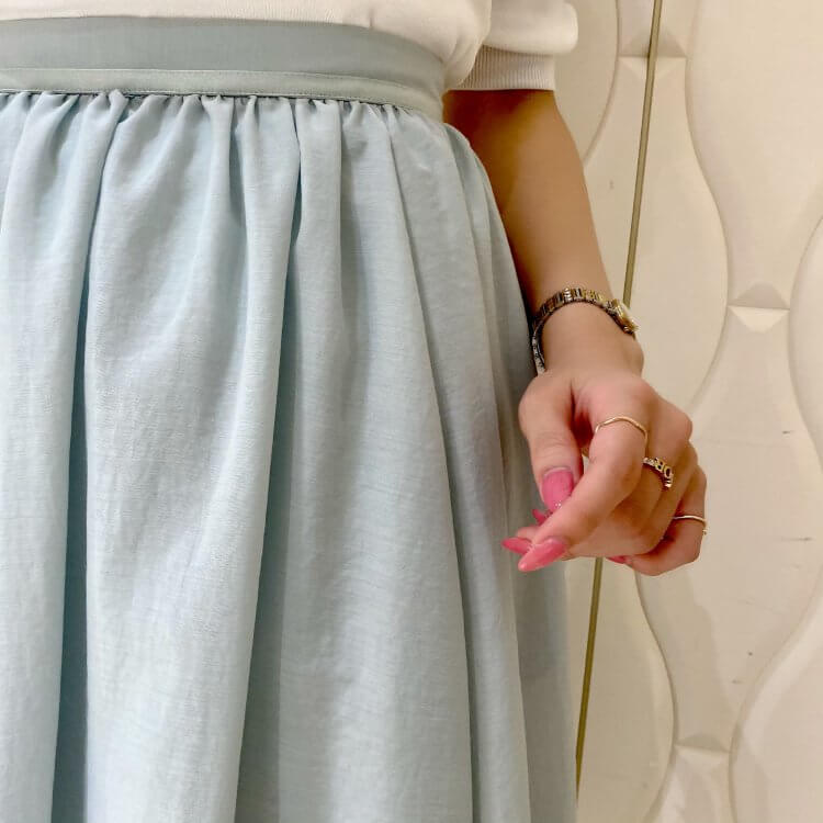 専用です♡新品♡Aveniretoileウエストゴムオーガンジースカート 新作入荷情報〈オーガンジーテープギャザースカート〉 | m-i-d