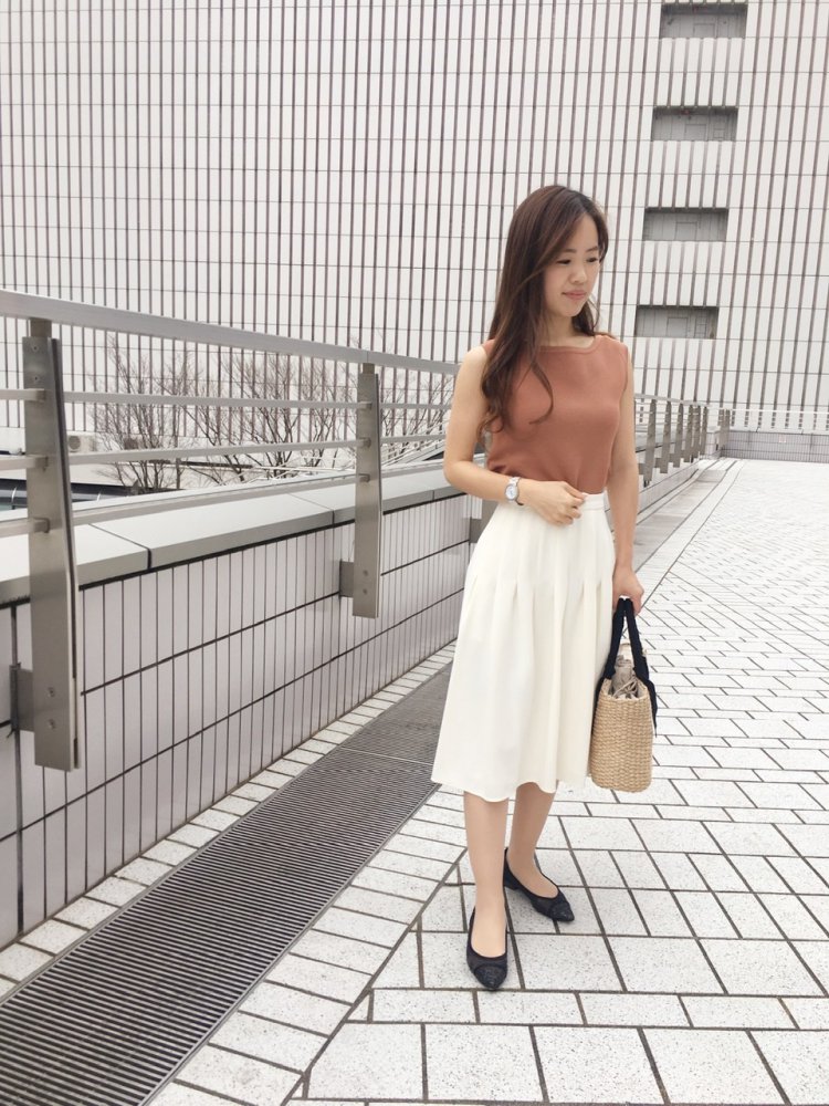 S/Sには欠かせない！待望の“ホワイト”スカートに合わせたいアイテム♡@ジェイアール名古屋高島屋店 | Aveniretoile(アベニール