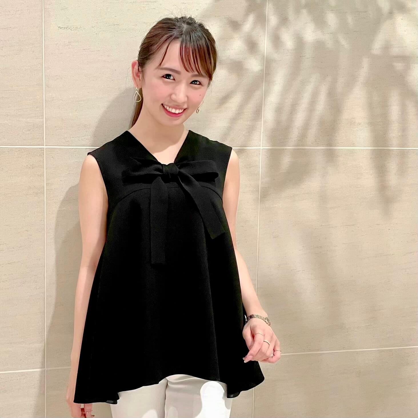 SALE】人気のボウタイリボンブラウスで大人の夏コーデに