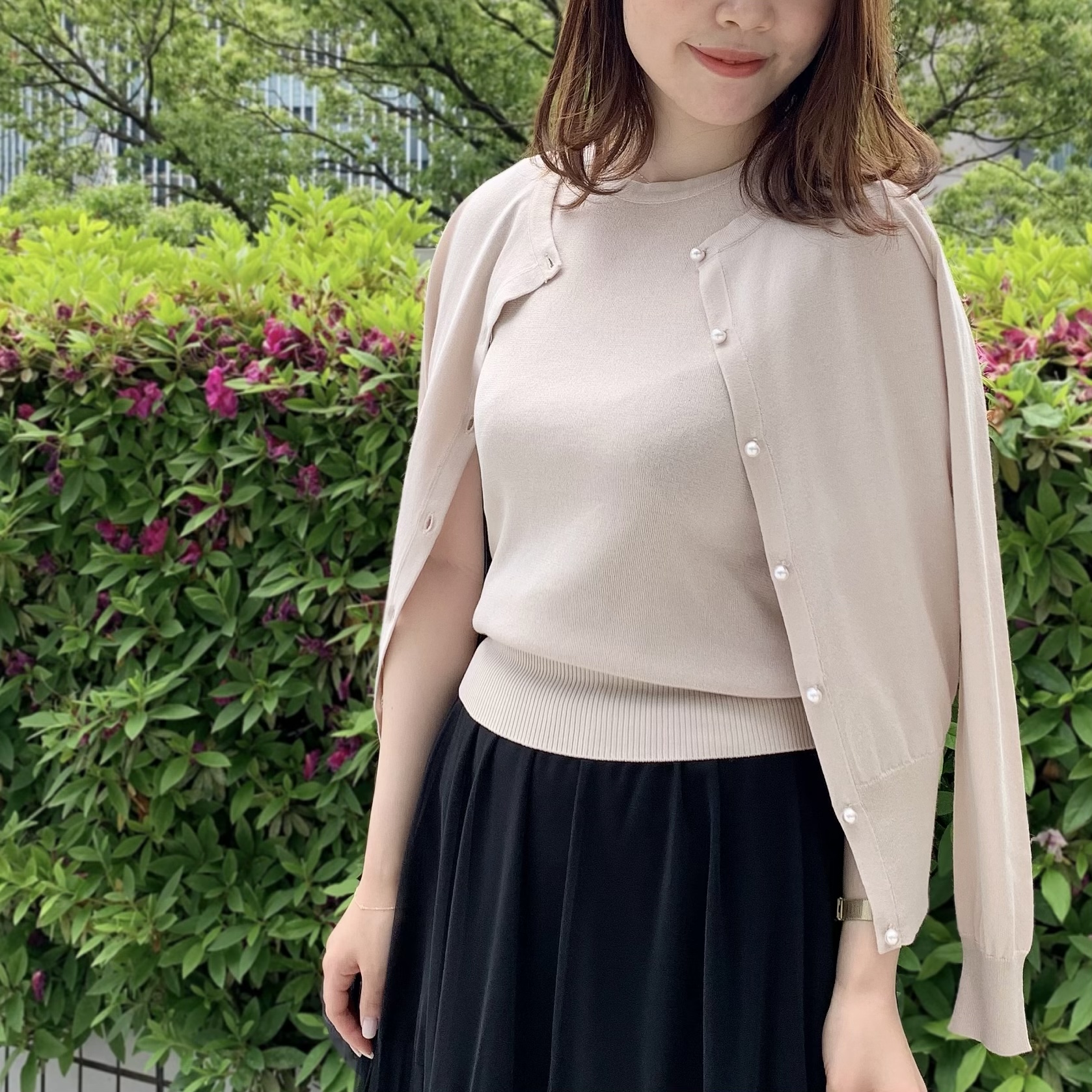 365日コーディネート / 大人のチュールスカートコーデは？知的に