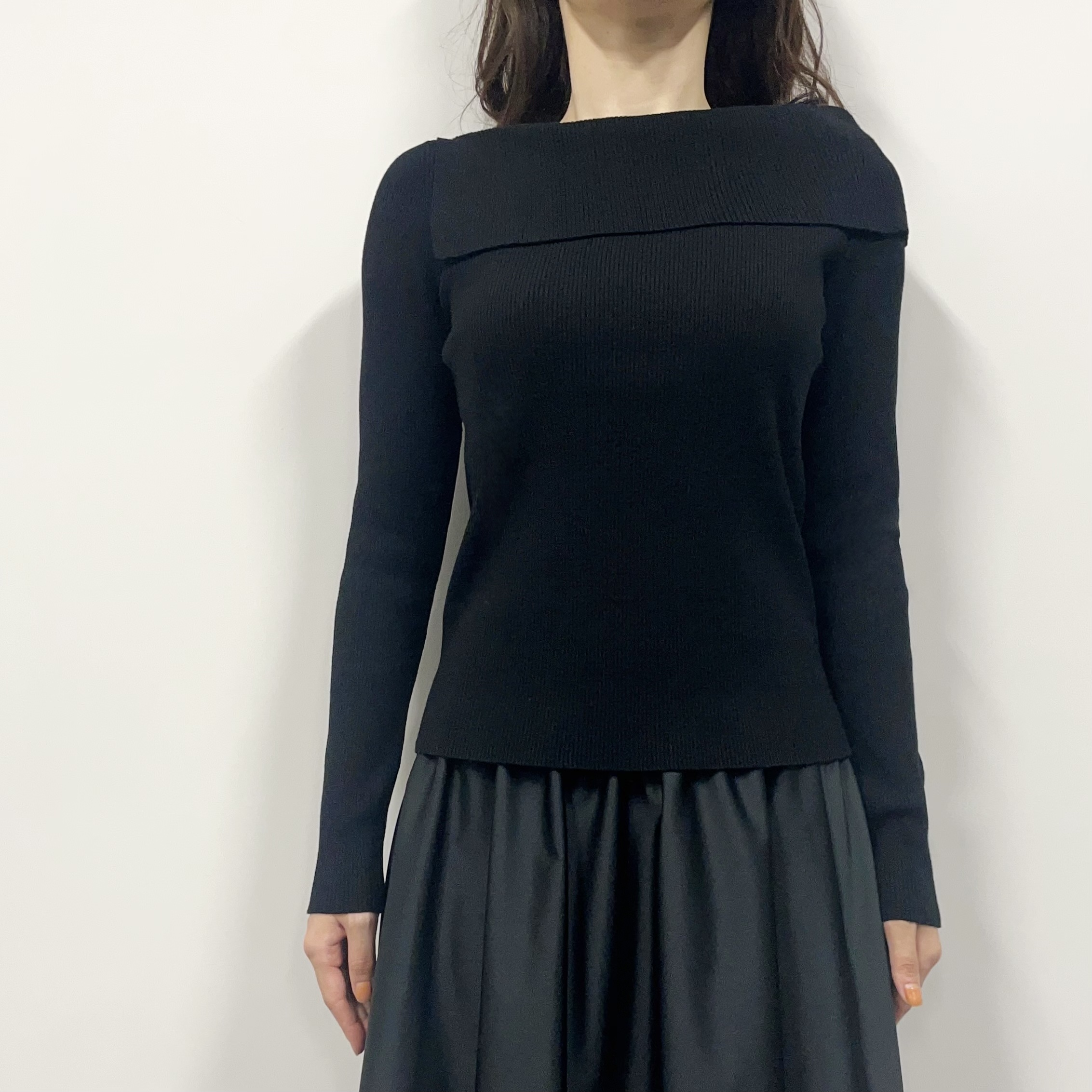 トップス AVENIRETOILE 新作入荷情報〈ショルダーラップリブニット〉 | m-i-d | AVENIRETOILE