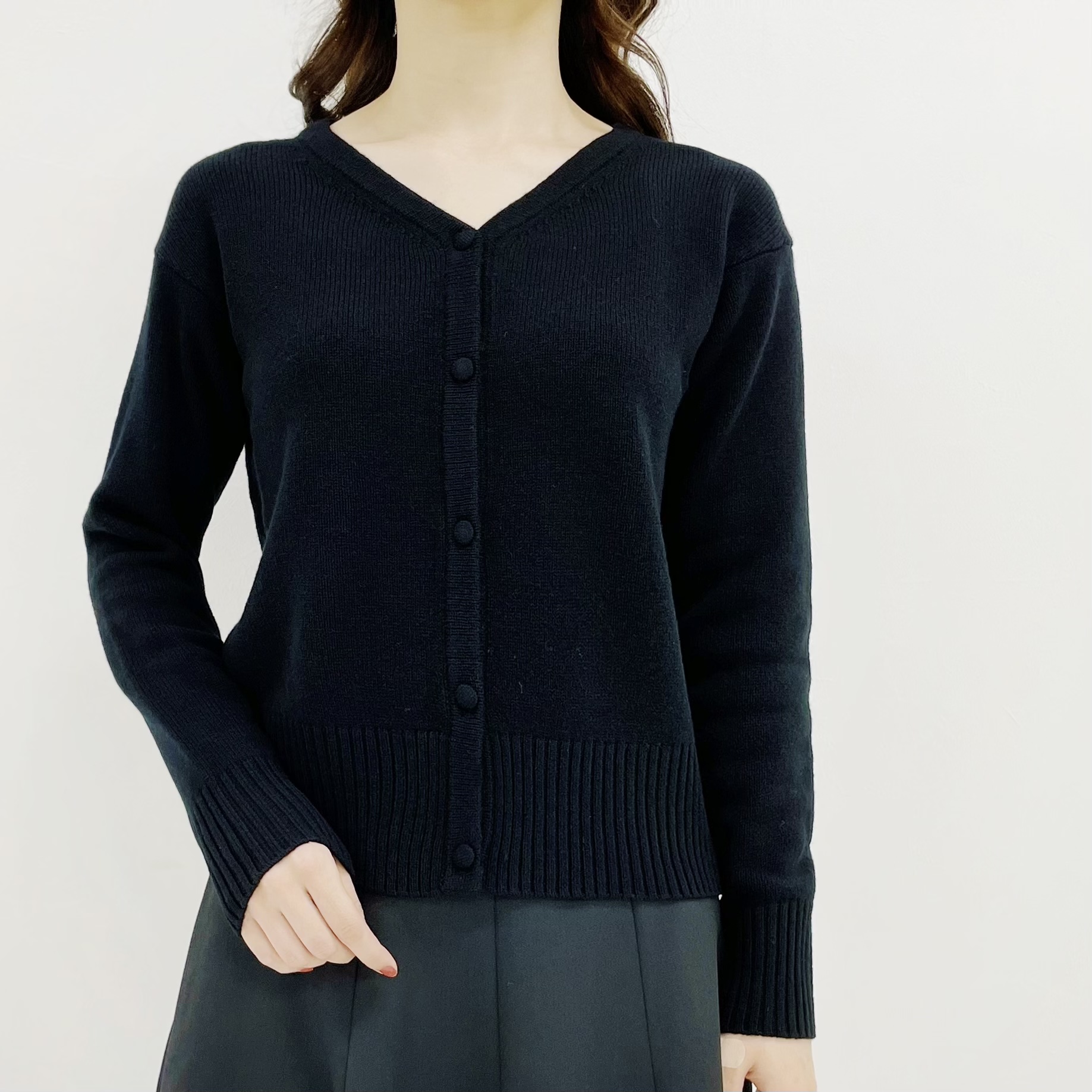Aveniretoile - aveniretoile ウールカシミヤボートネックニット Aveniretoile - aveniretoile ウールカシミヤボートネックニット