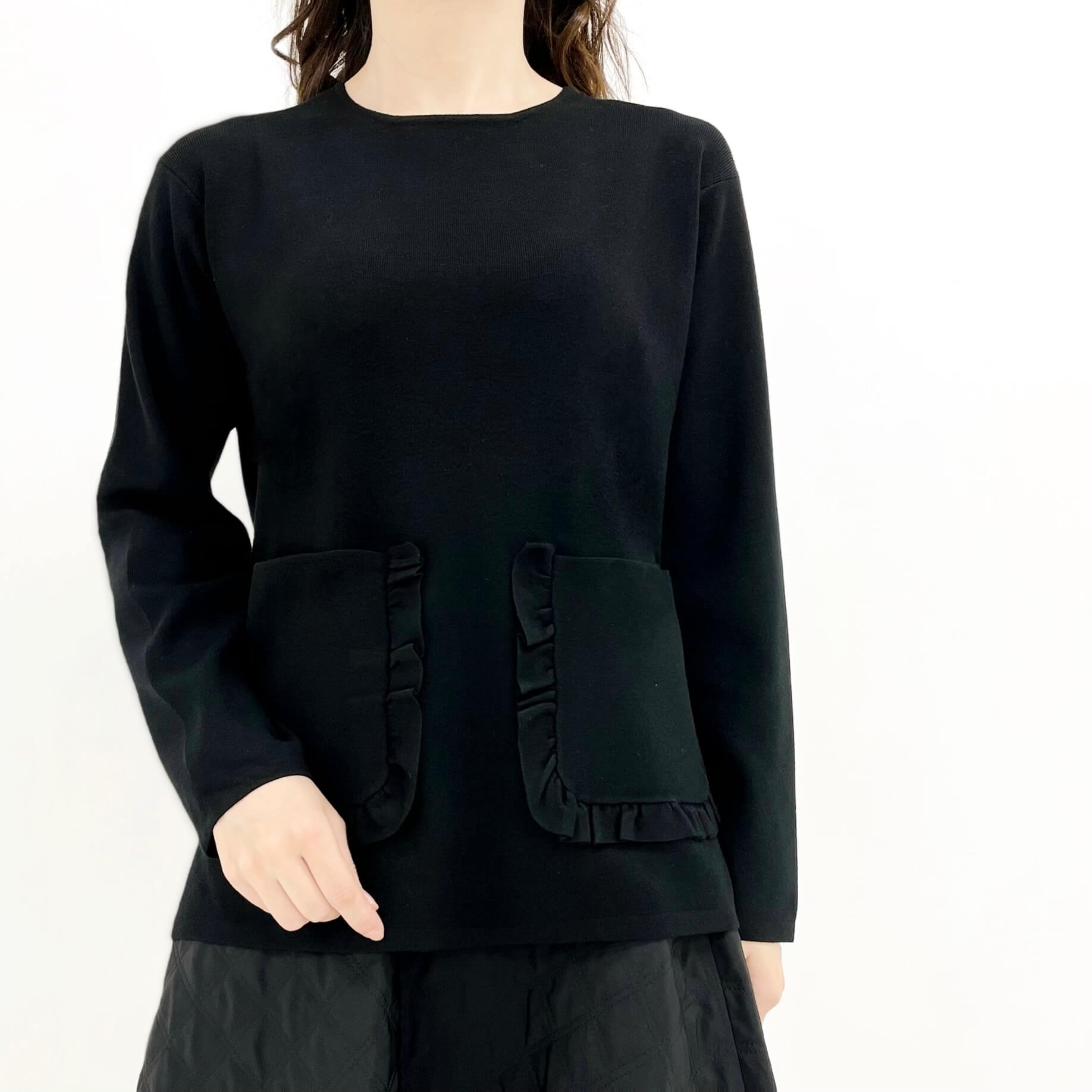 エムプルミエ M-Premier ニット Mプルミエ ニットジャケット 秋コーデ