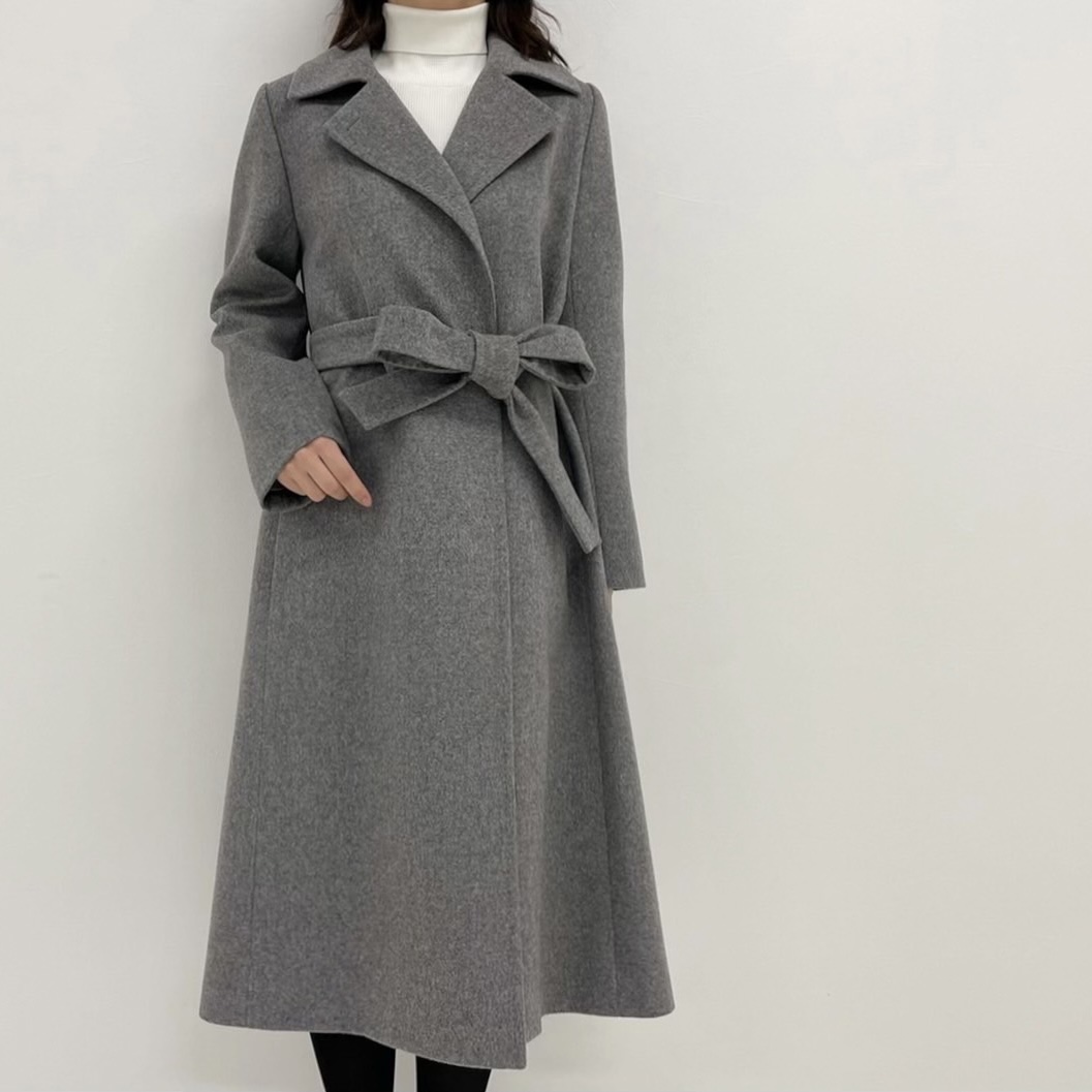 新作入荷情報〈ウエストリボンロングコート〉 | m-i-d | AVENIRETOILE