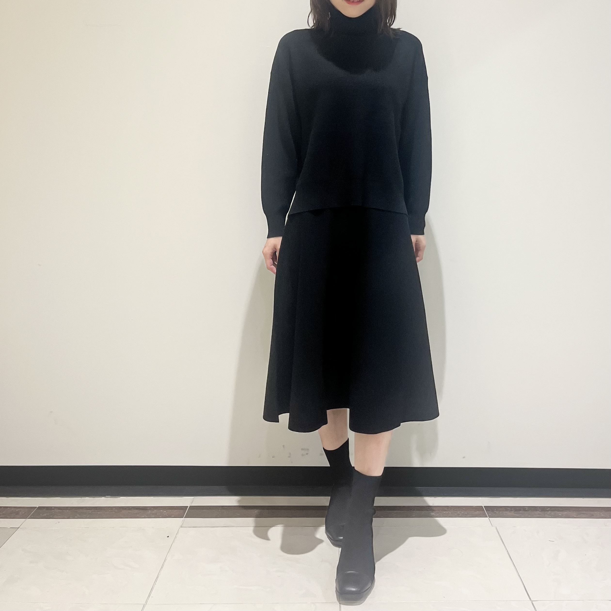 32sizeだからこそ！低身長/小柄でも理想のゆるっと感で着こなすニット