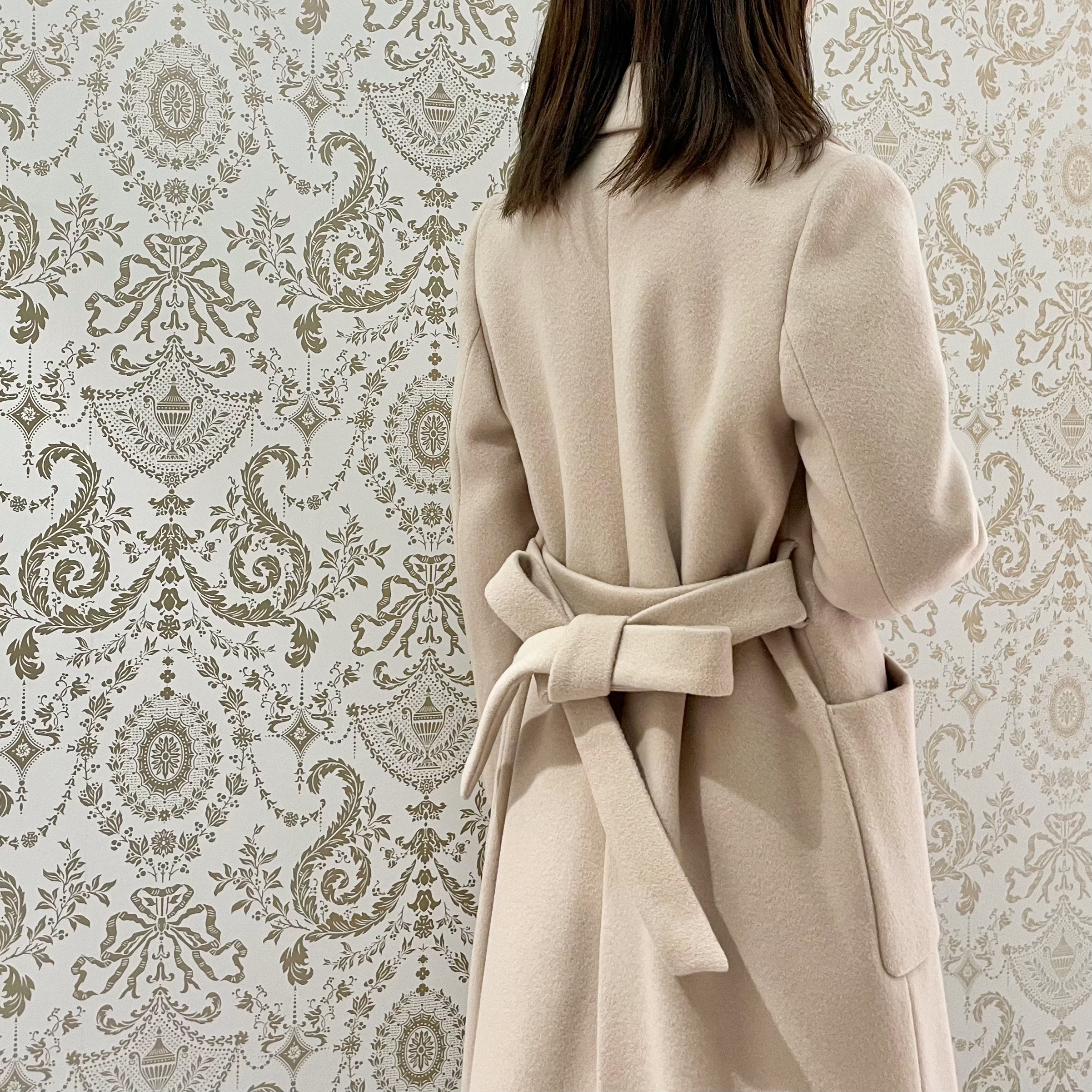 SALE】タイムレスに活躍♪大人レディなテーラードカラーコートを合わせ