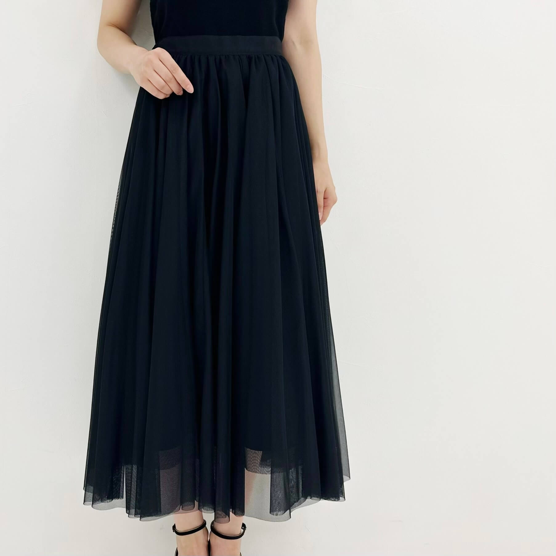 【新品未使用】AVENIRETOILE グログラン ウエストチュールスカート グログランウエストチュールスカート: AVENIRETOILE公式通販｜m-i-d e