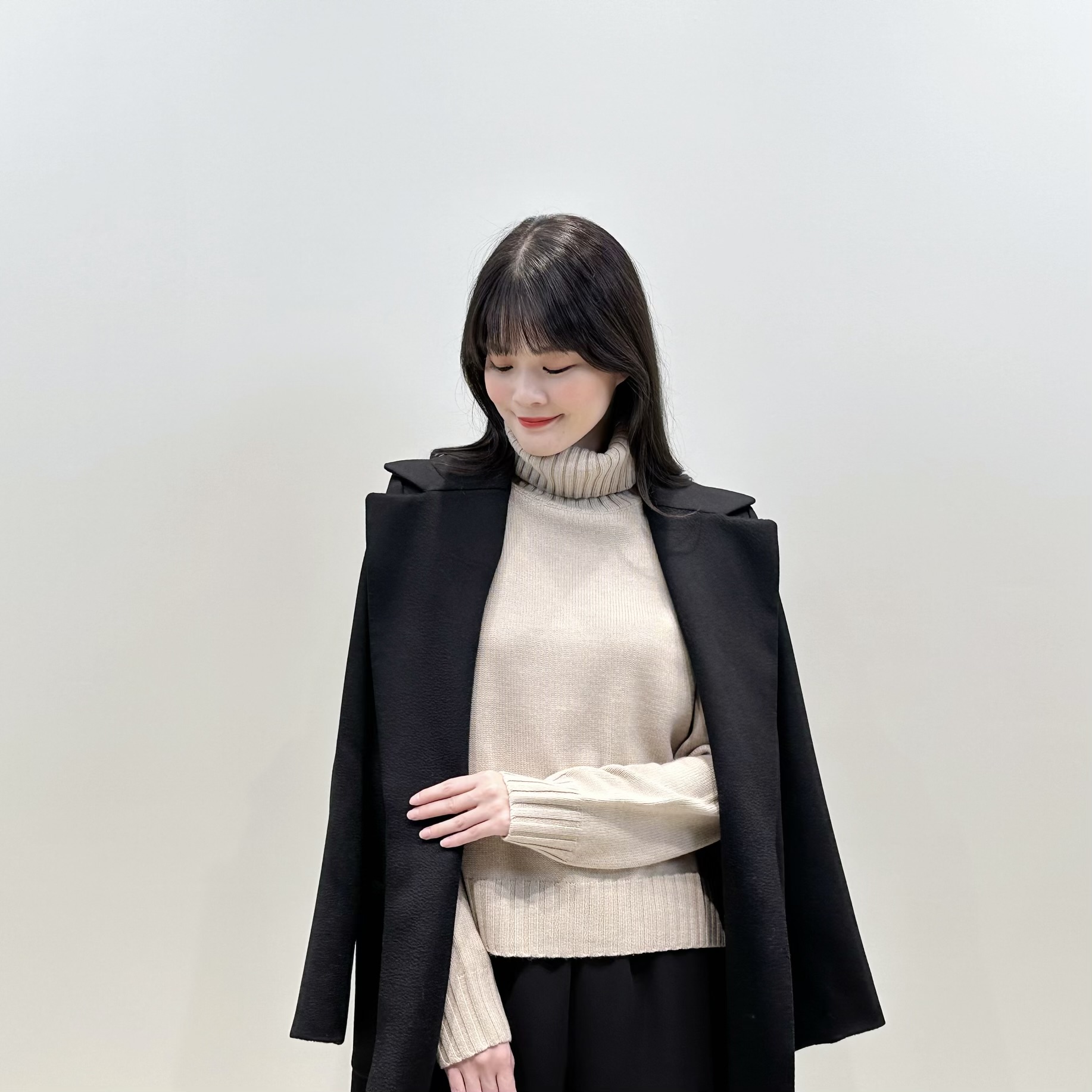 カジュアルコーデ　きれいめ　ベーシック　Mサイズ中心　まとめ売り　秋冬　コーデ 10/21のコーデ】ベーシックな着こなしに新しい風を吹かせるのは