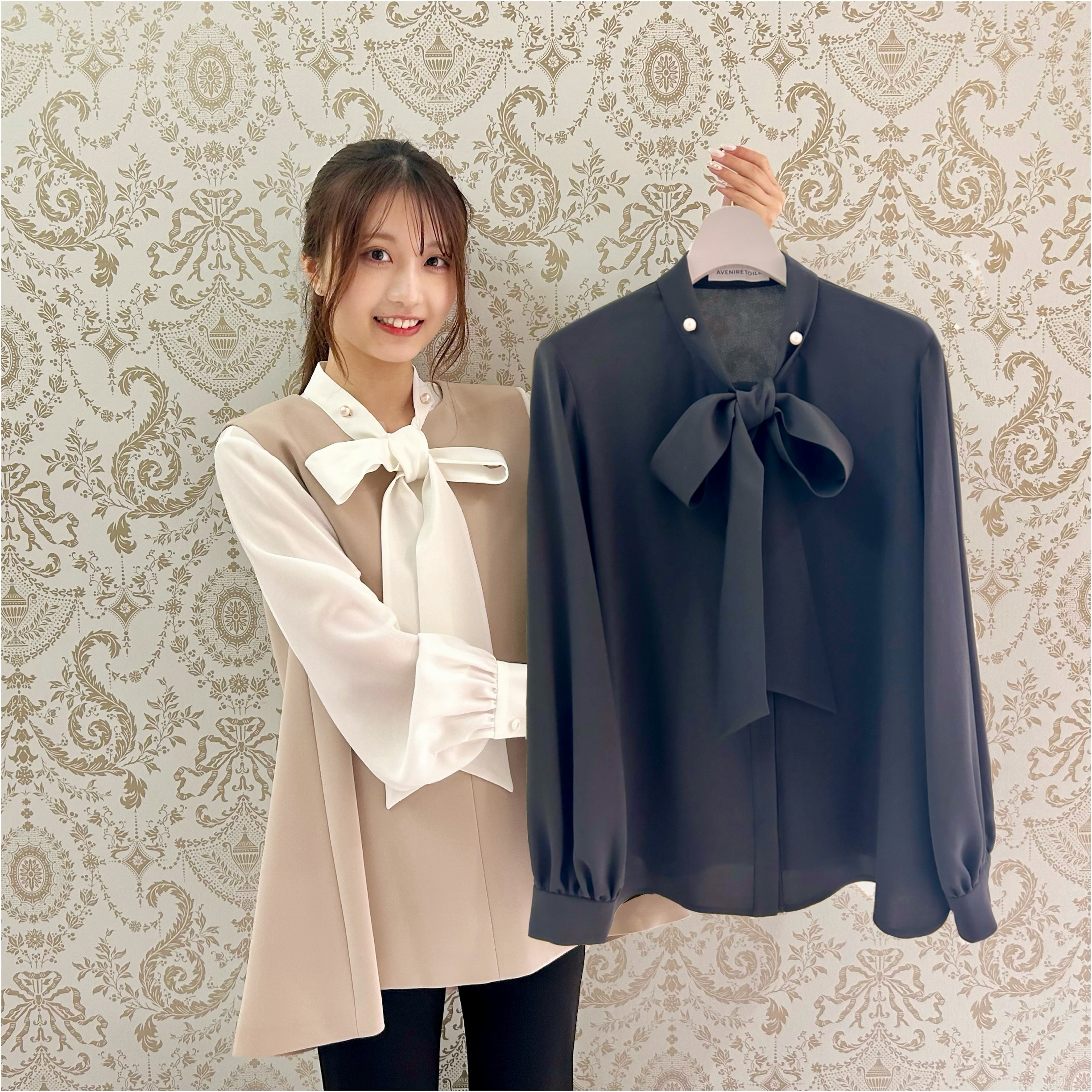 Ｎｏ．913 オニキスリボンコーデ コーデ売り まとめ売り 夏のマリンコーデ / HIROMI / ROPÉ ｜J'aDoRe JUN ONLINE