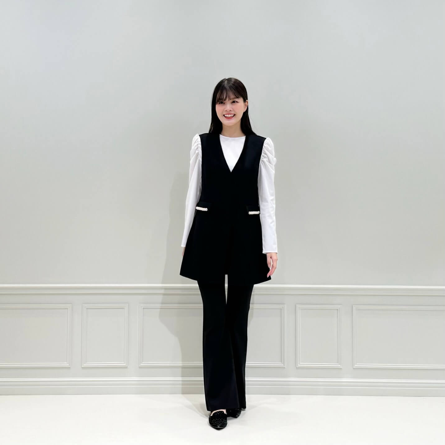 インスタライブ着用】お洒落をもっと楽しむには”ジレ”で即クラシカルな