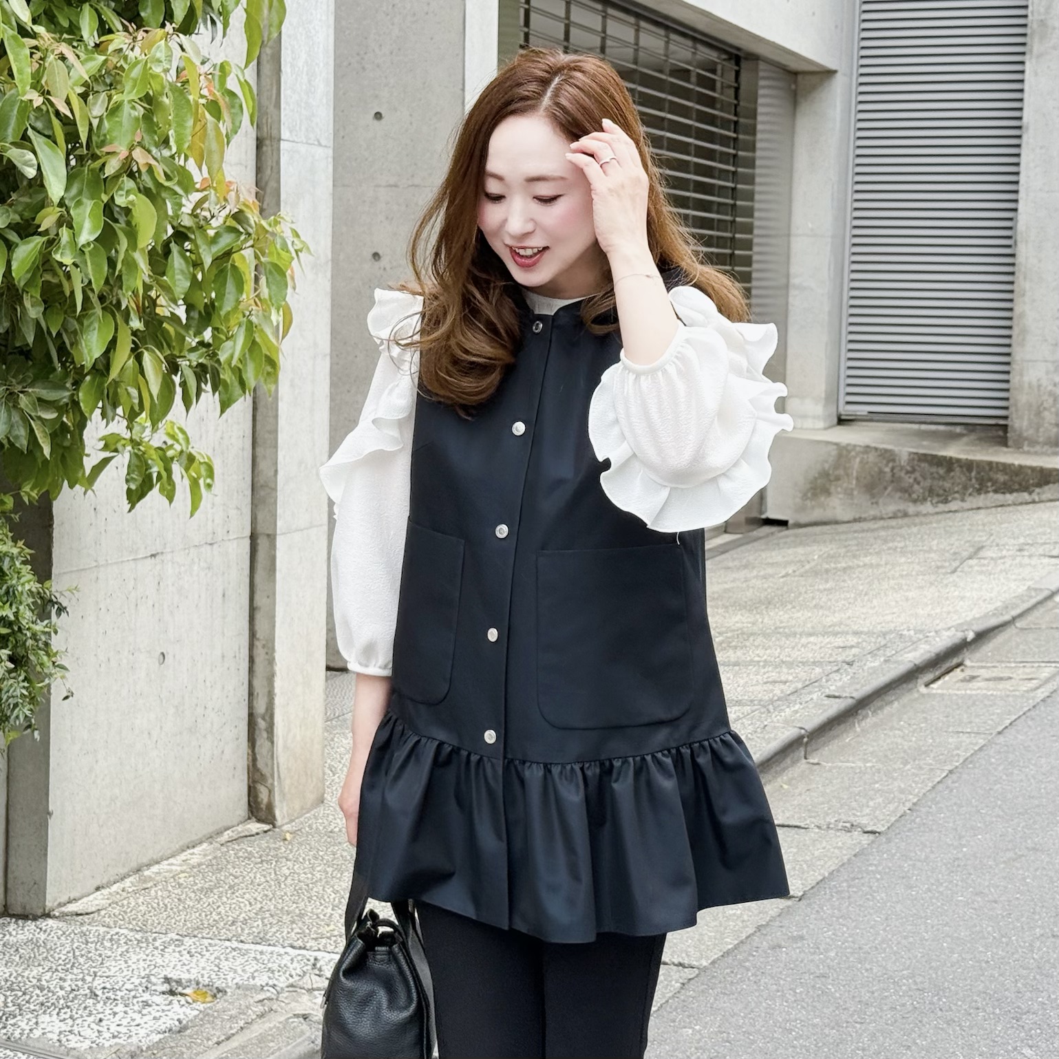 アベニールエストワール　ジレ 365日コーディネート / 心地よさも、きれい見えも！AVENIRETOILEのジレ