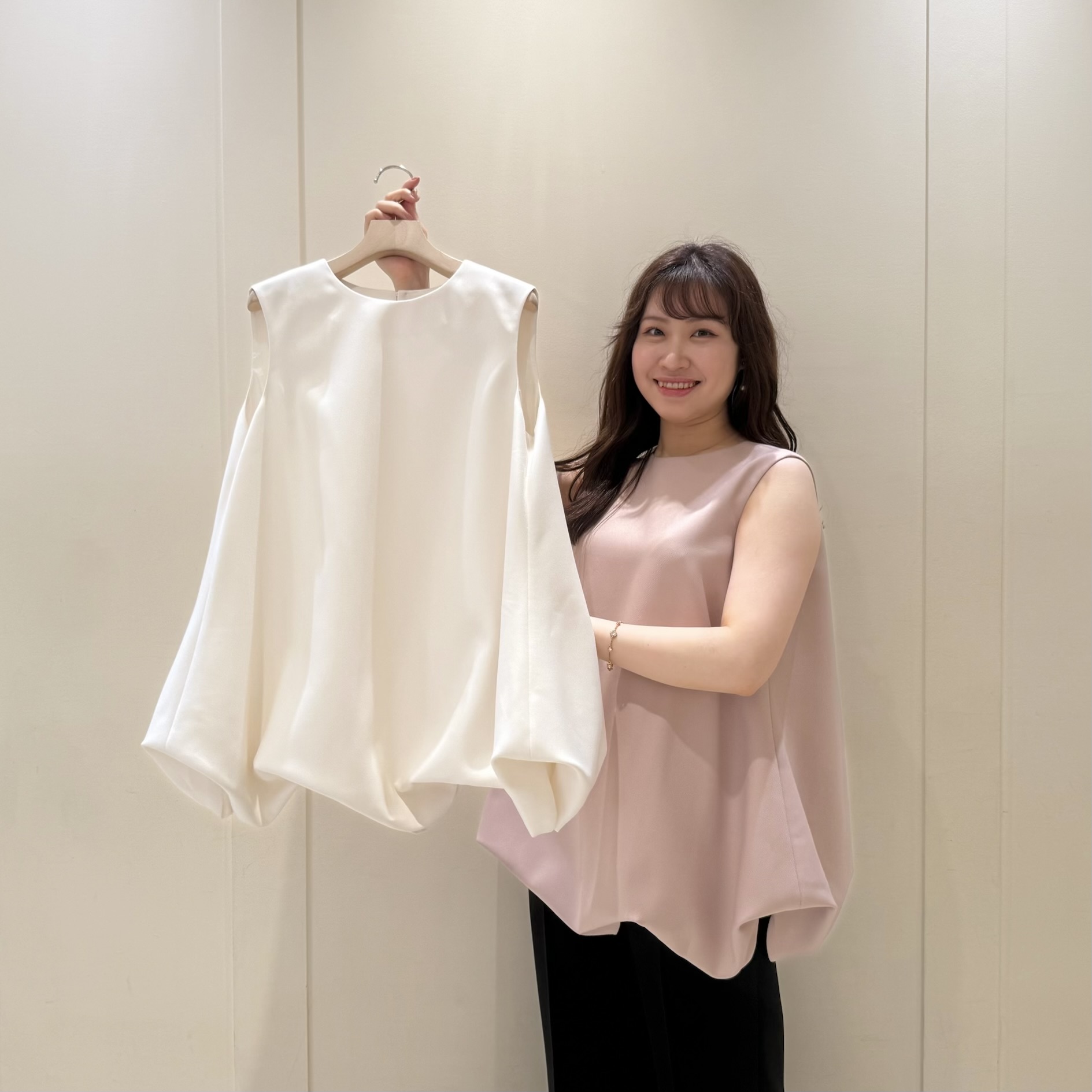 M-premier - ◆定価2.8万円 Aveniretoile バルーン ノースリーブブラウス S◆ M-premier - 定価2.8万円 Aveniretoile♡バルーン ノースリーブ