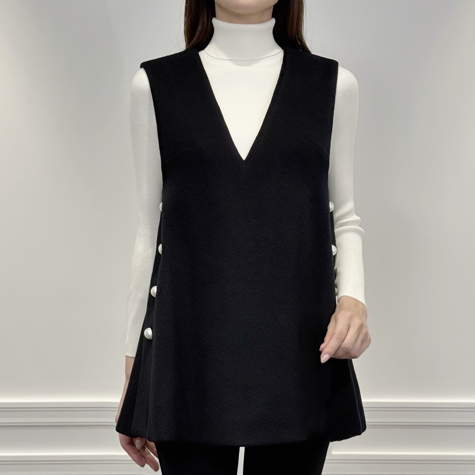 新作入荷情報〈Super170'sウールビーバーサイドパールジレ〉 | m-i-d