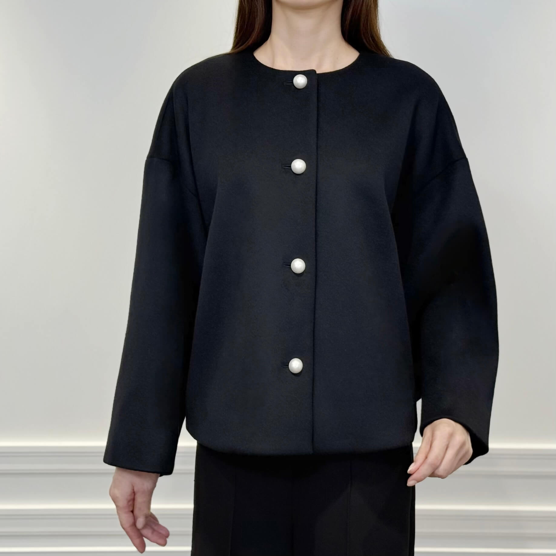 新作入荷情報〈Super170'sパールボタンショートコート〉 | m-i-d