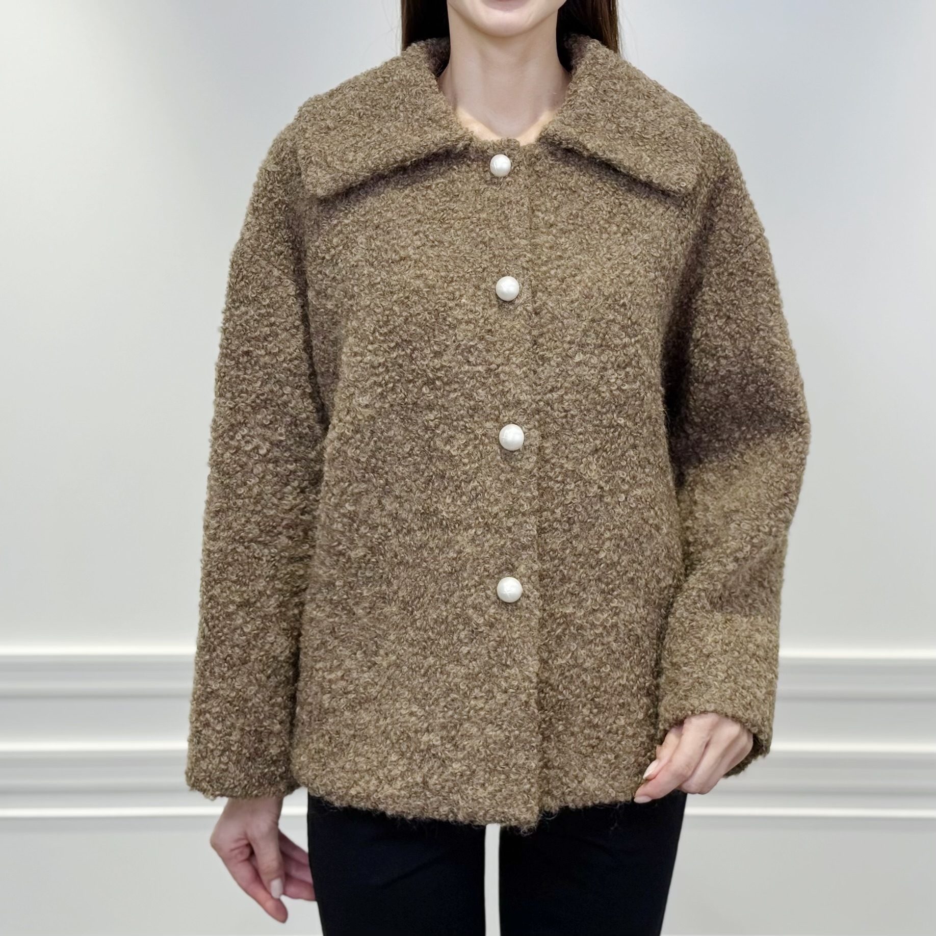 新作入荷情報〈パールボタンボアショートコート〉 | m-i-d