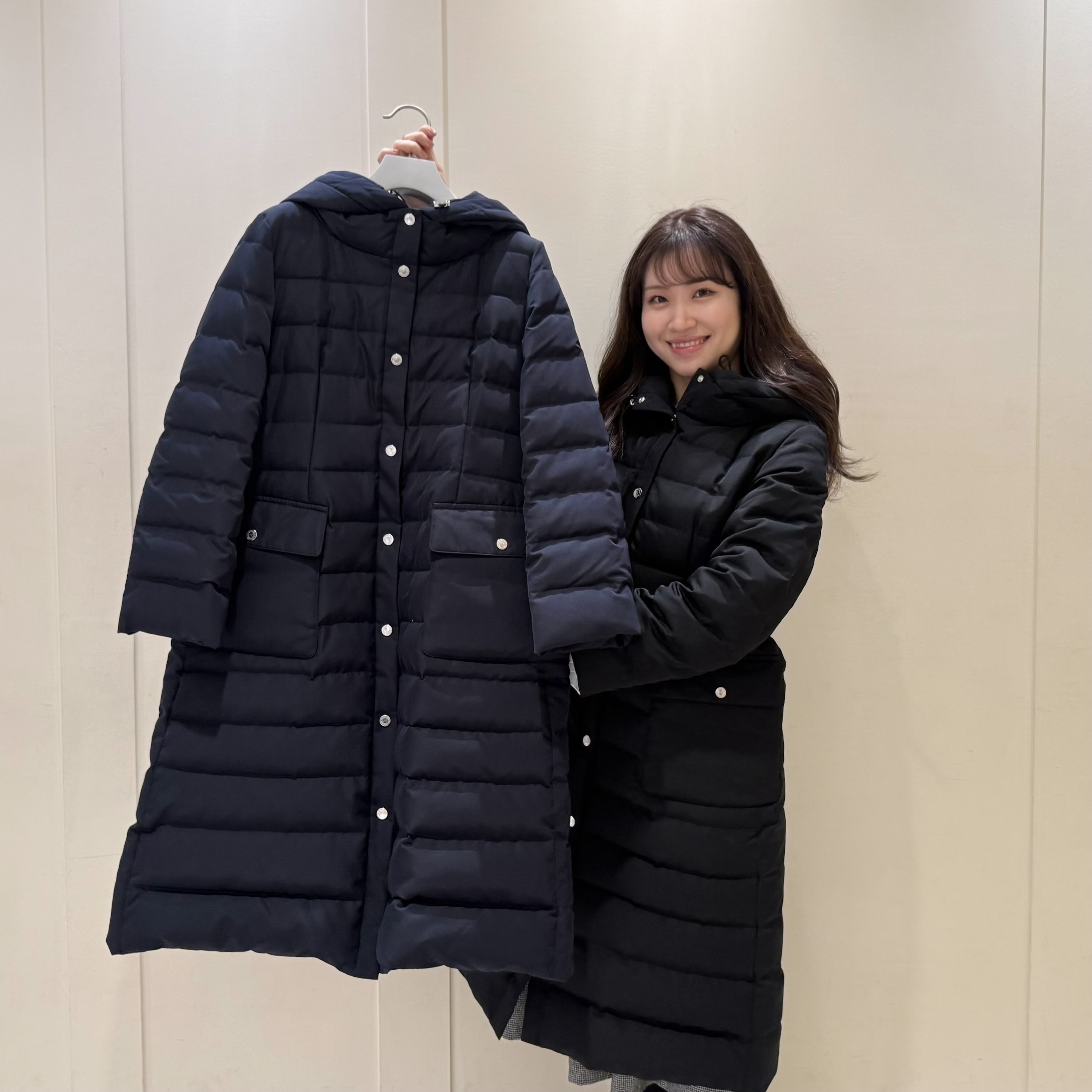 今週のCHECKアイテム！/ フーディロングダウンコート@伊勢丹新宿店