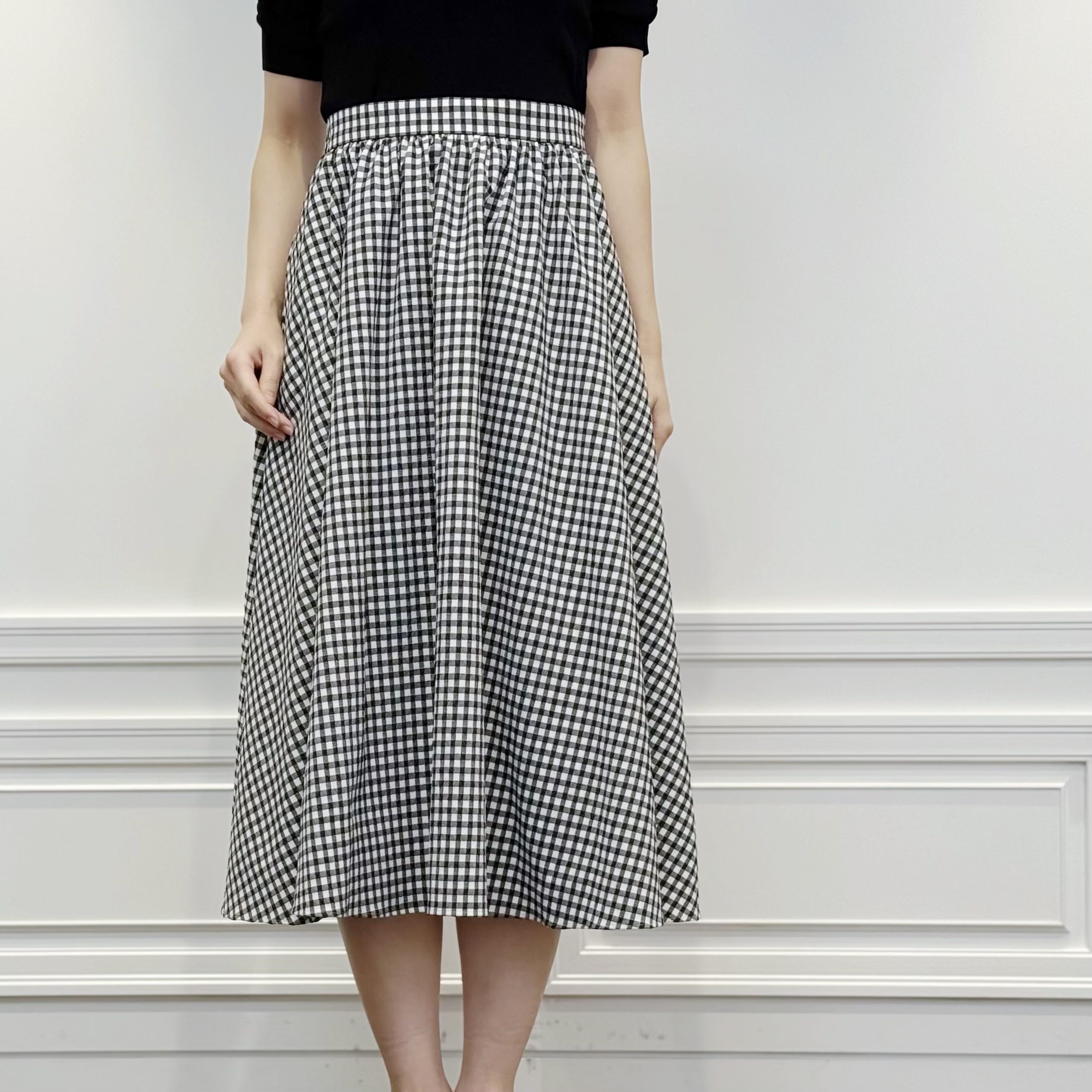 新作入荷情報〈ギンガムチェックフレアスカート〉 | m-i-d