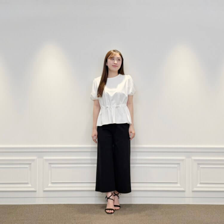 FEW ITEMS / 王道フェミニンスタイルが叶う♡“バックウエストゴム