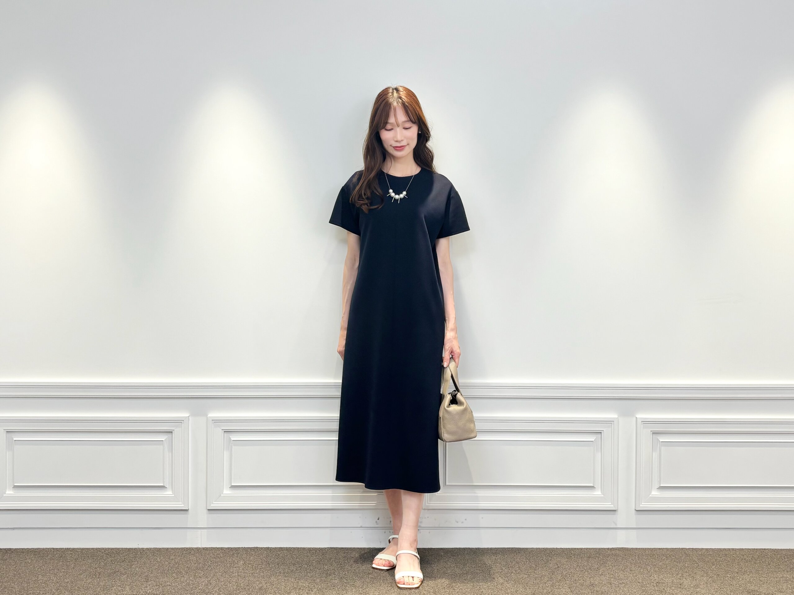 インスタライブ着用】きちんと感と心地よさを両立した、大人のネイビー