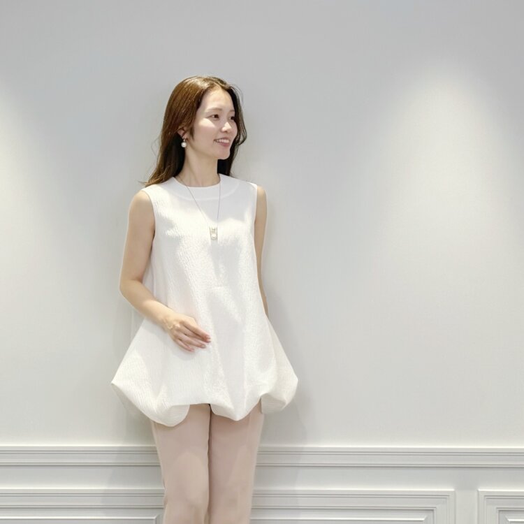 FEW ITEMS / さらりと涼しげリラクシーアイテム♡“ハーフジップシャツ