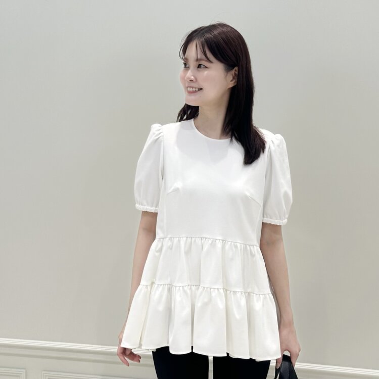 FEW ITEMS / 着心地と華やかさが自慢♡“ローンオーガンジーリップル