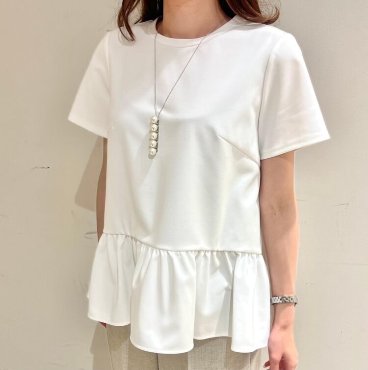 新作入荷情報〈ギャザー切替パフスリーブブラウス〉 | m-i-d