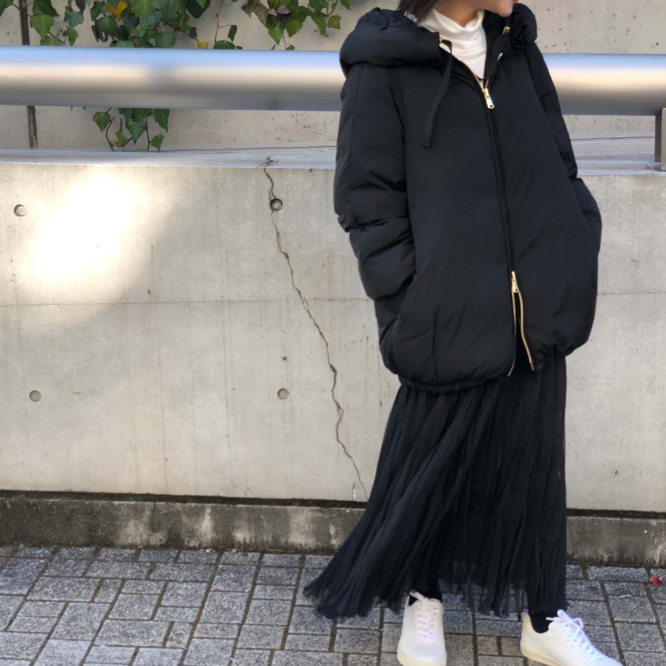 ブレンヘイムBLENHEIM ジャケットライクウールコート　XS 永遠の定番！ “黒ロングコート” | m-i-d | BLENHEIM