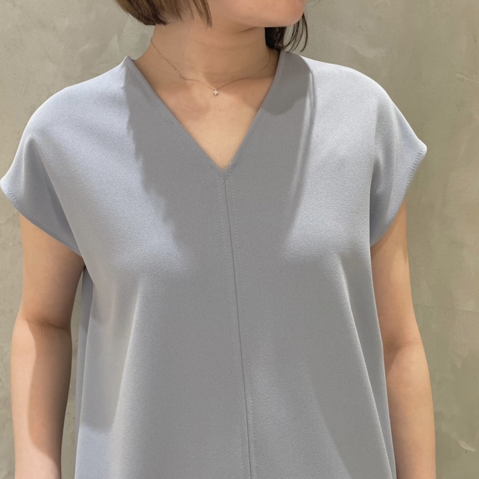 ★新品タグ付き★BLENHEIM ブレンヘイム水色ノースリーブロングワンピースS ワンピース レディース ロングワンピース 花柄 ストライプ