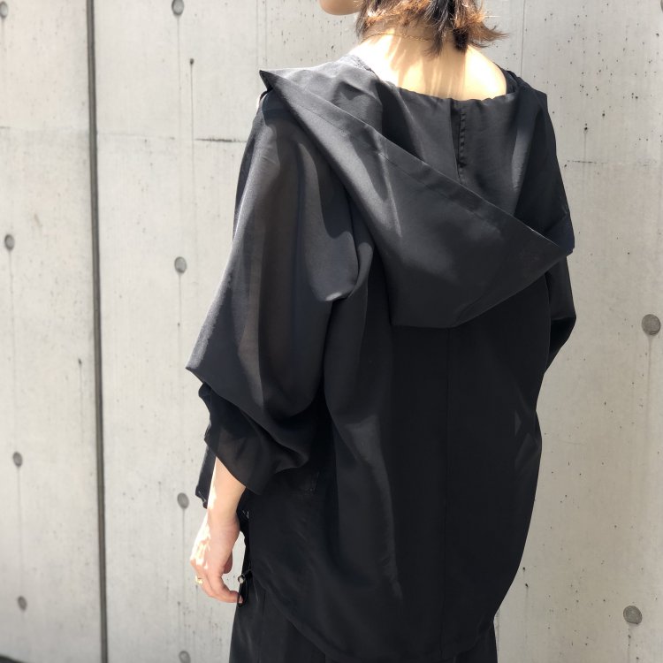 BLENHEIM シアー パーカー S コットン ブラック ブレンヘイム BLENHEIM シアー パーカー S コットン ブラック ブレンヘイム