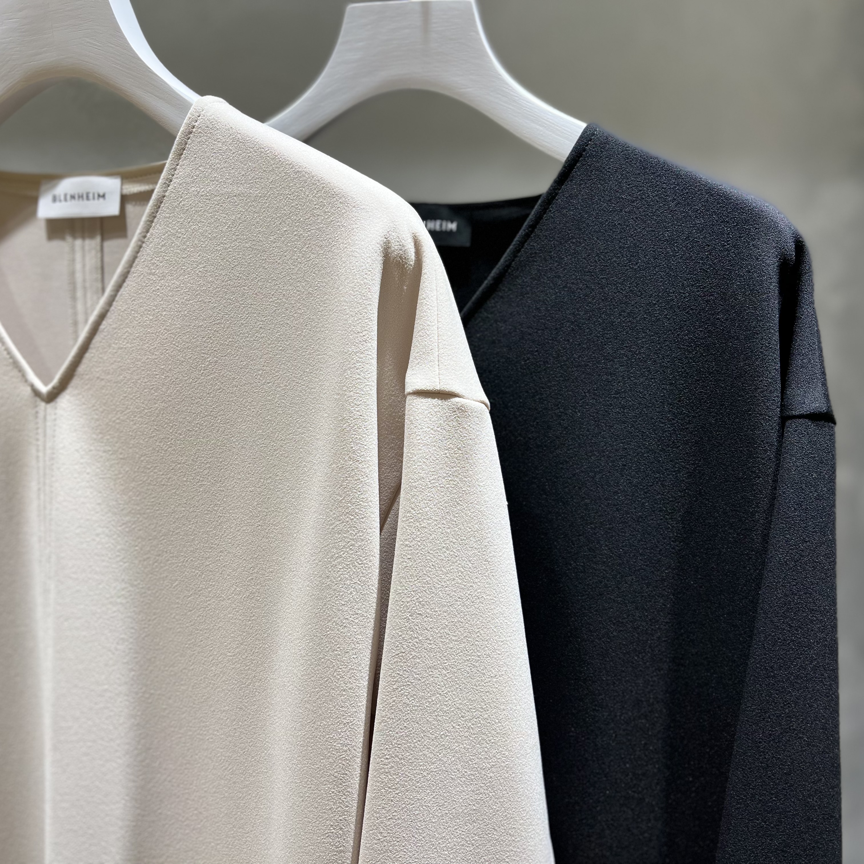 エムプルミエ　ブレインヘルム　BLENHEIM ワンピース 美品・完売品】2022SS ブレンヘイム シャツワンピース エム