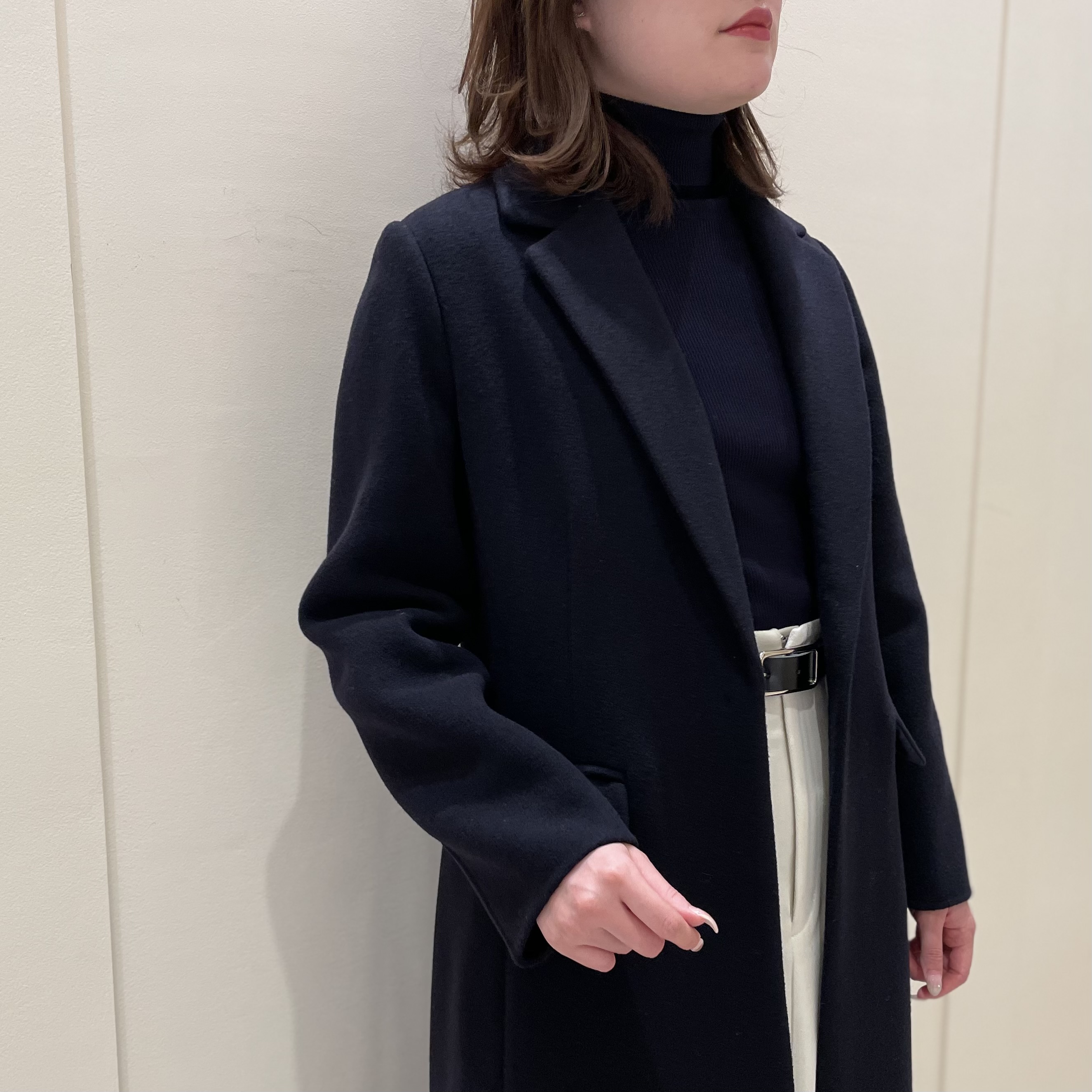 BLENHEIMブレンヘイム　カシミヤリバーロングラップコート　専用 BLENHEIMブレンヘイム カシミヤリバーロングラップコート 専用