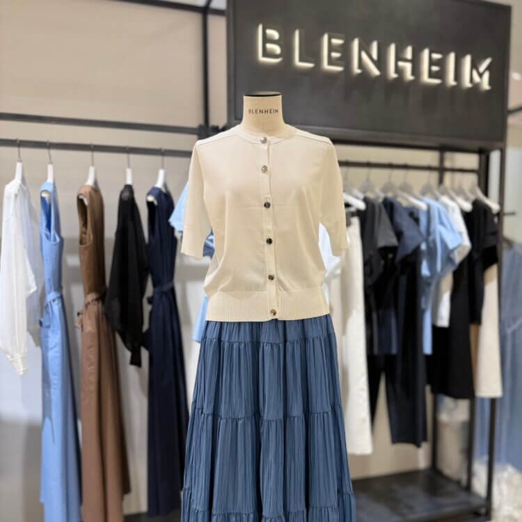 万能◎”ライトグレー”ジレをご紹介！@京都高島屋店 | m-i-d | BLENHEIM