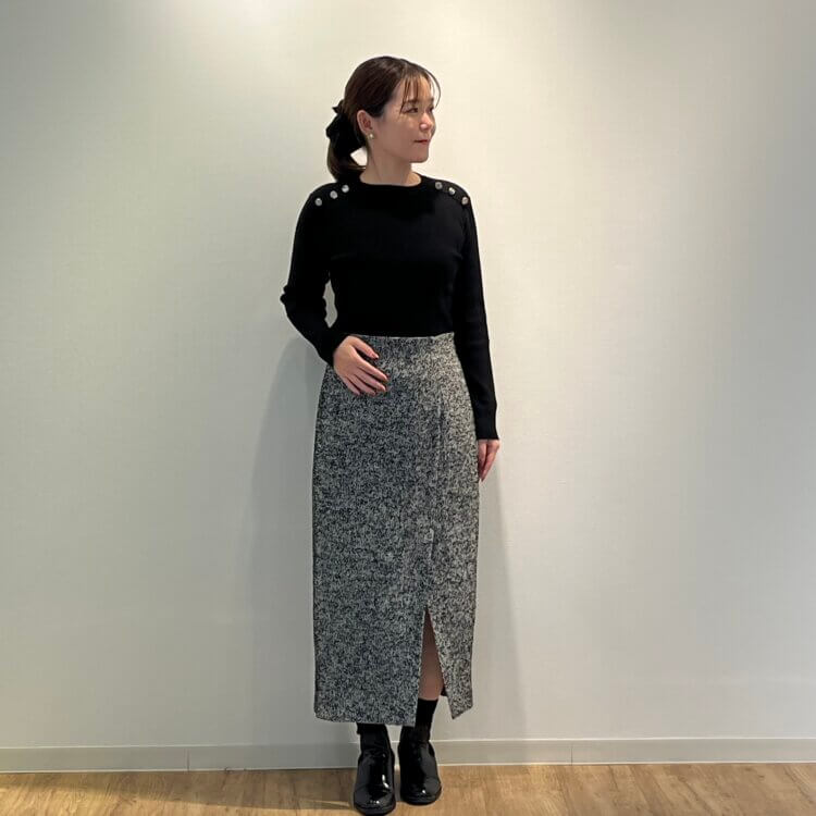 FEW ITEMS / ＜ストレッチベルトデザインワンピース＞が残りわずか