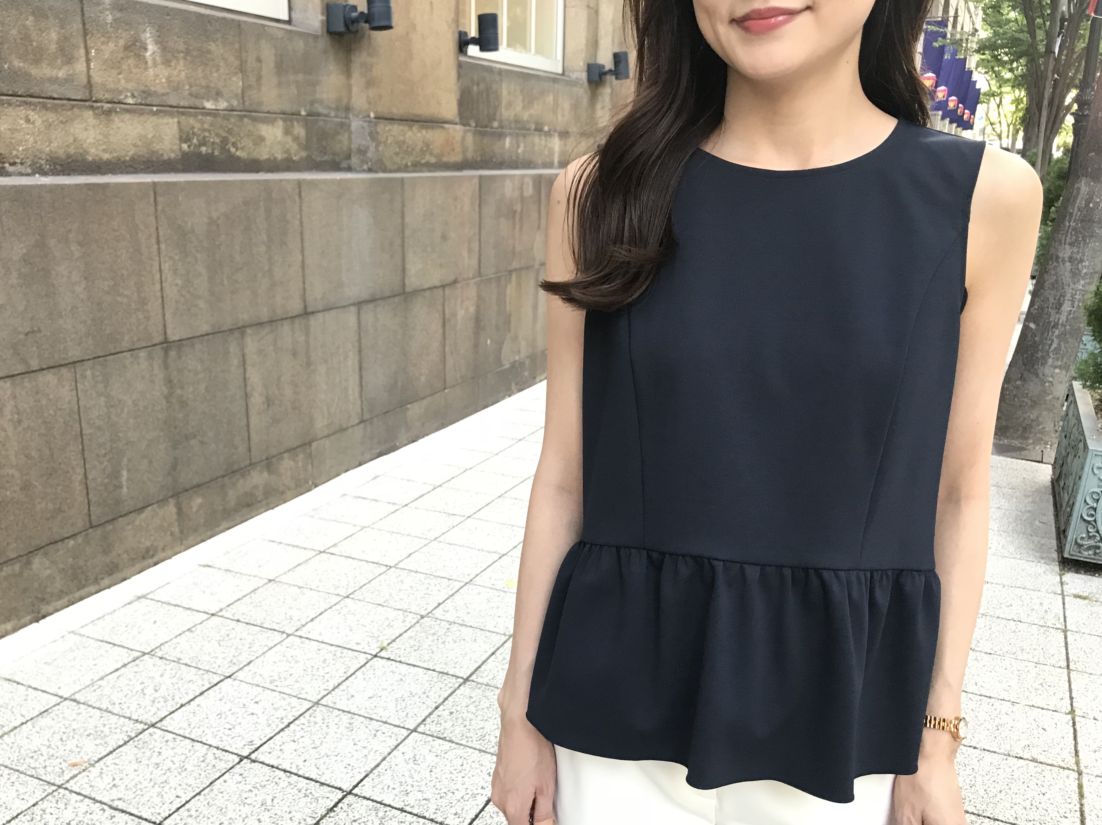 【サマーセール中】 M PREMIER 2024AW ぺプラムブラウス サマーセール中】 M PREMIER 2024AW ぺプラムブラウス m-i-d | M