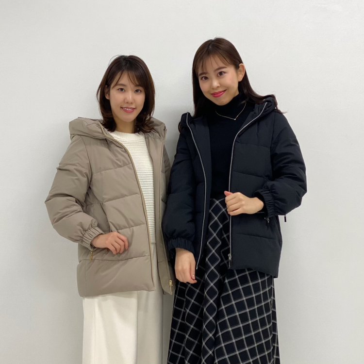 エムプルミエ　タフタフーディーミドルダウンコート M-premier - エムプルミエ タフタフーディーミドルダウンコートの通販