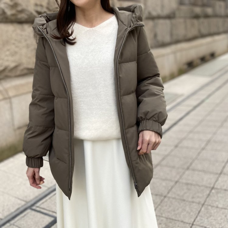 M-PREMIER 2020AW】大人カジュアルな”万能ダウンコート”の着こなし方