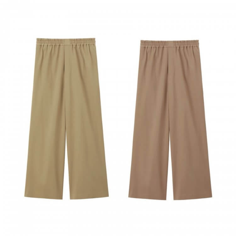 【新品】モラビト　プルミエ　ワイド　パンツ 新作入荷情報＜ハイパワーストレッチワイドパンツ＞ | m-i-d | M