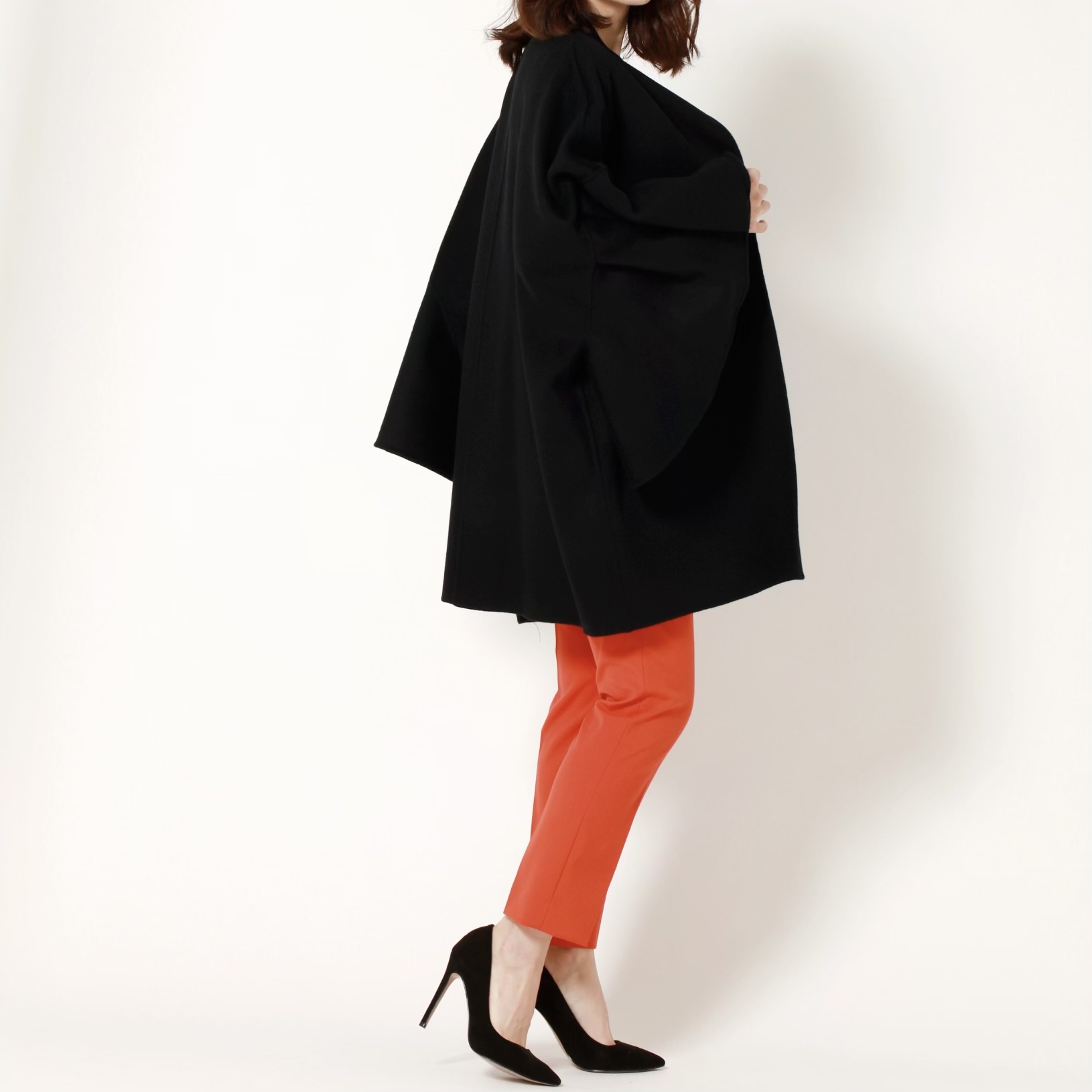 RANKING上位ランクイン！＜Super170'sフレアスリーブミドルコート＞を