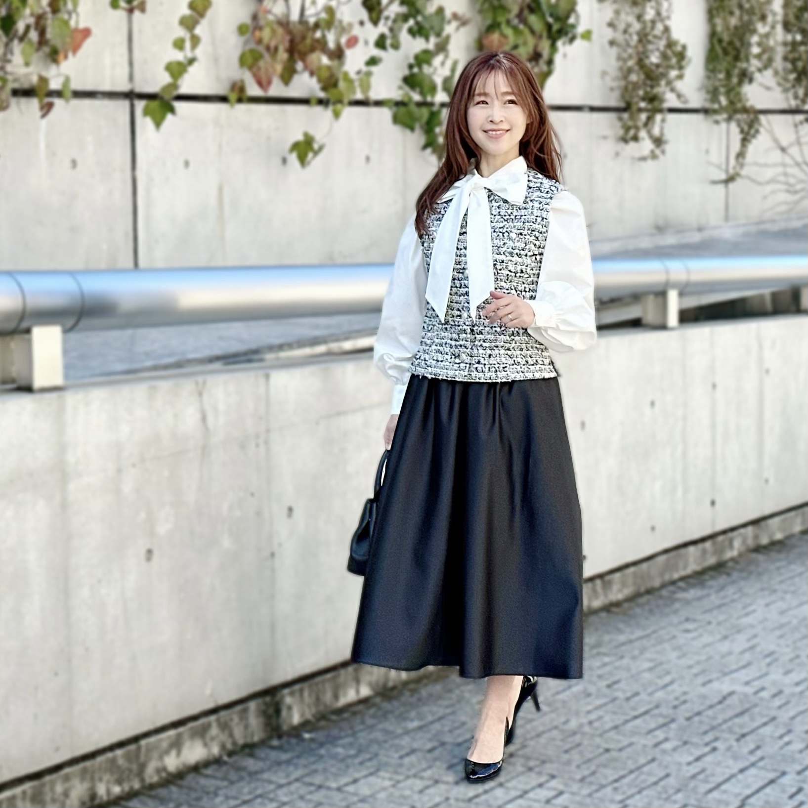 美品✨TOMORROWLAND マリーニループツイード　バレルジレ　36 マリーニループツイード バレルジレ | maison TOMORROWLAND/メゾン