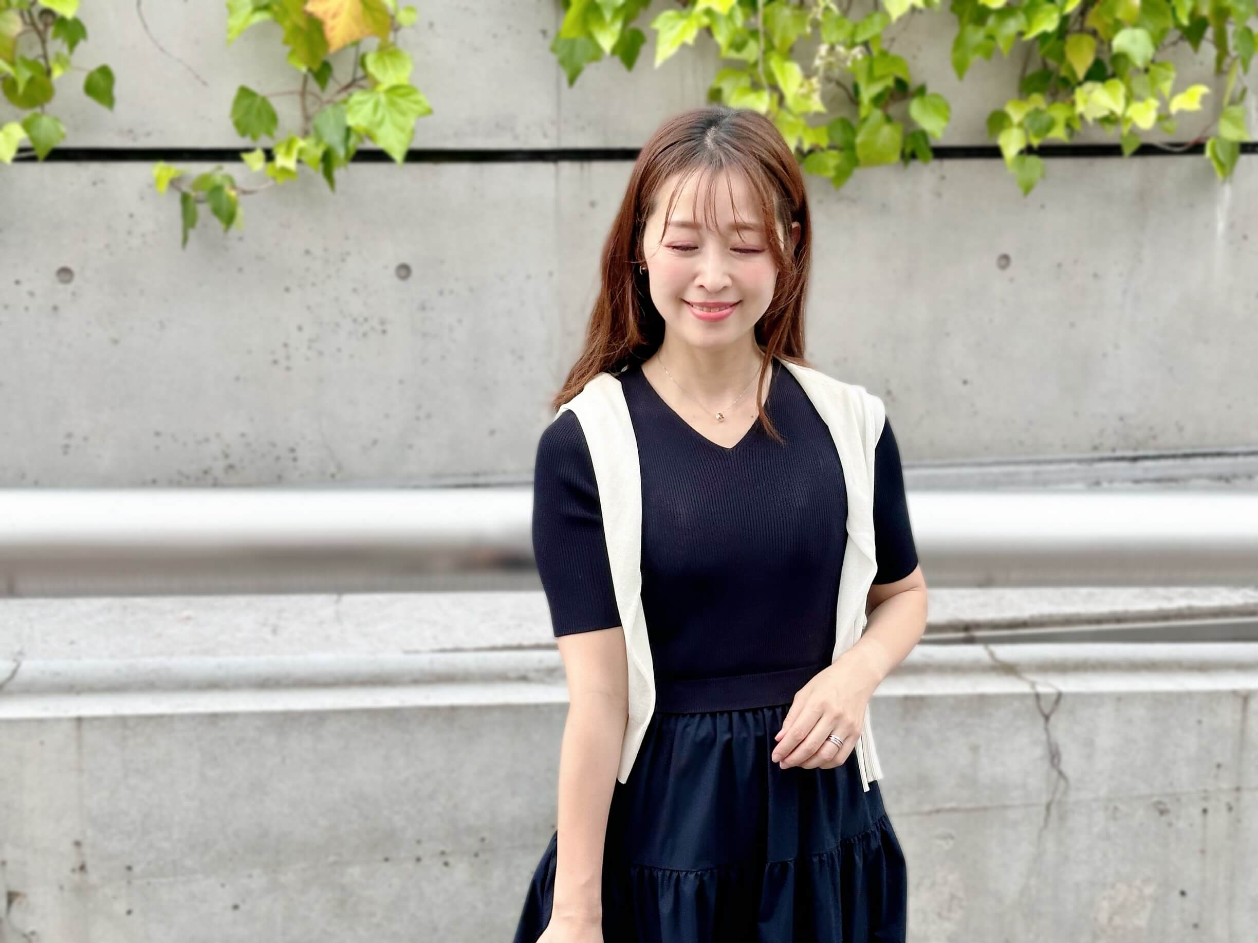 m,i,d, navy coordinate/伊勢丹新宿店限定のネイビーワンピース