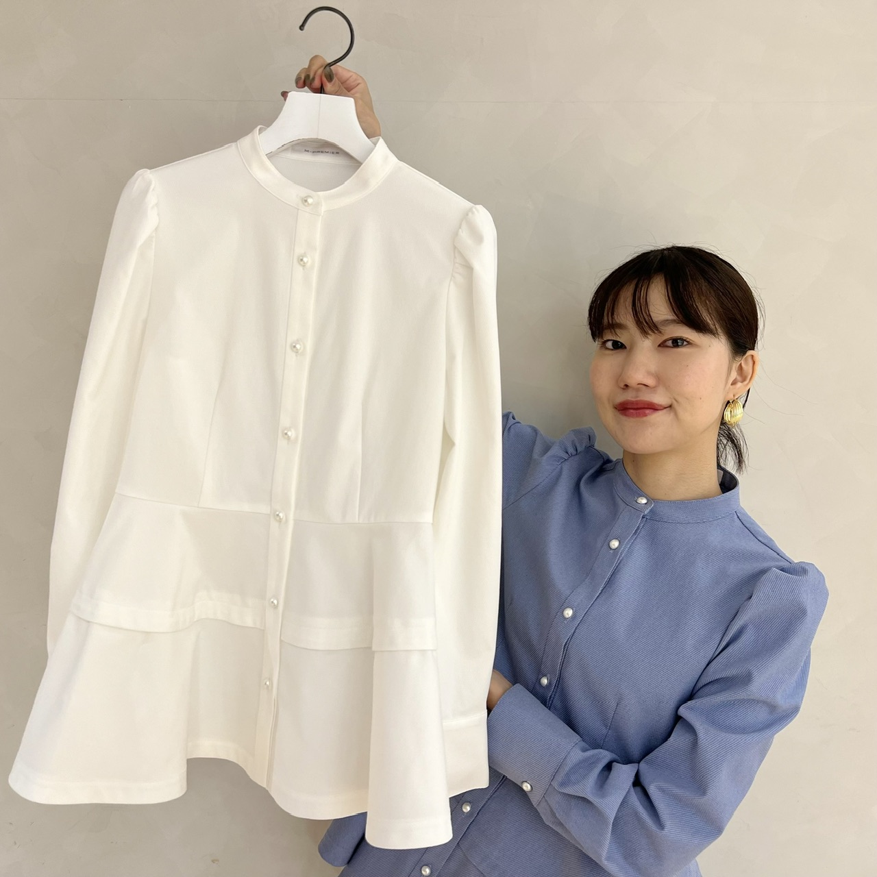 RECOMMEND ITEM / 美シルエットなペプラムブラウスがおすすめ