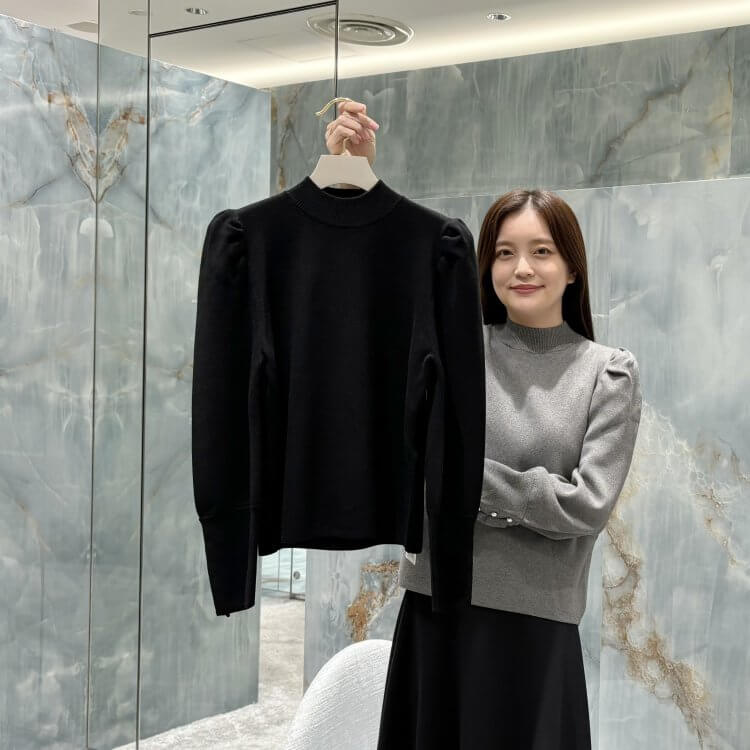 新品未使用品　エムプルミエ　ハイネックセーター　36号 12月前半に1番売れたアイテムは？@大丸神戸店 | m-i-d | M-PREMIER