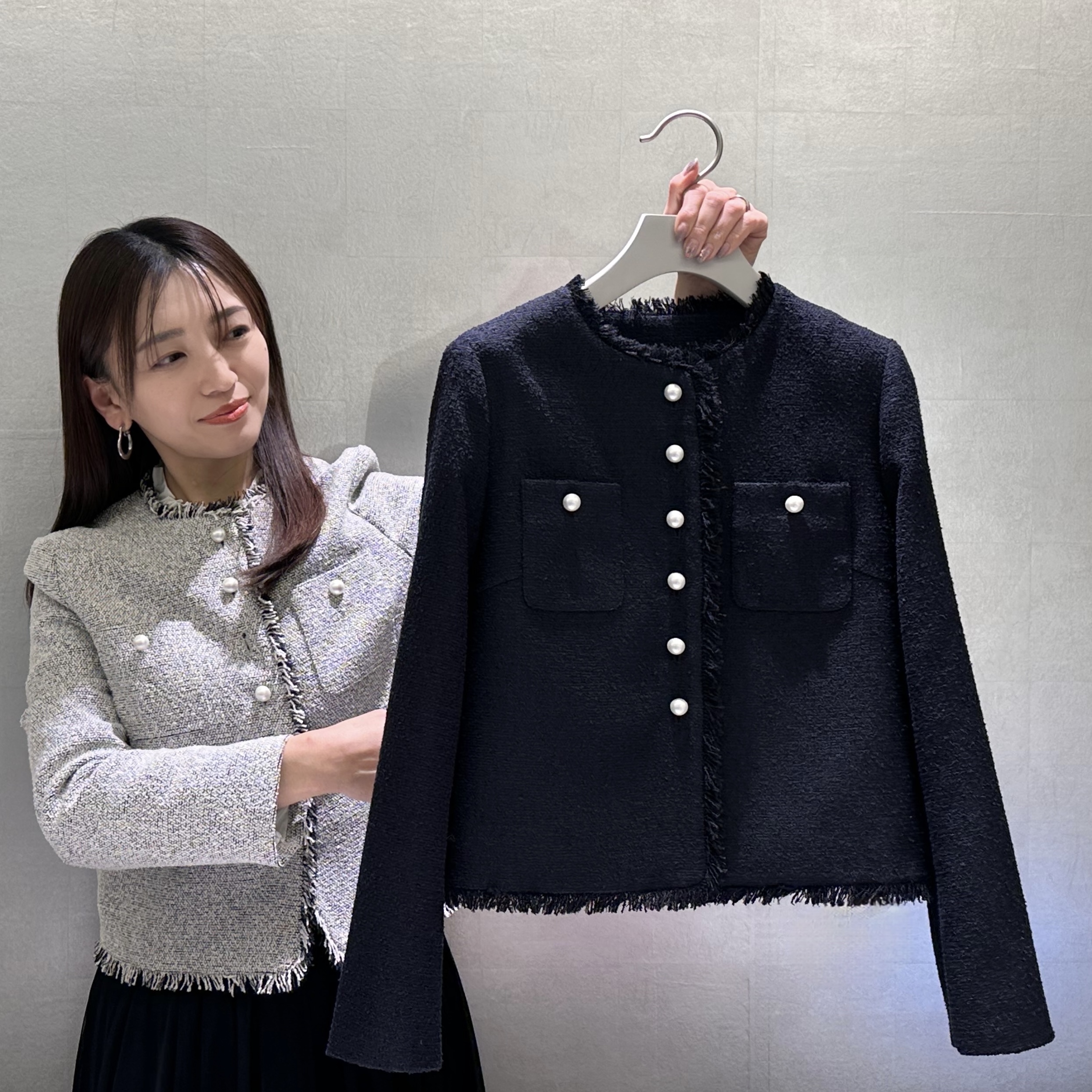 RECOMMEND ITEM / オケージョンシーンにぴったりのフリンジツイード