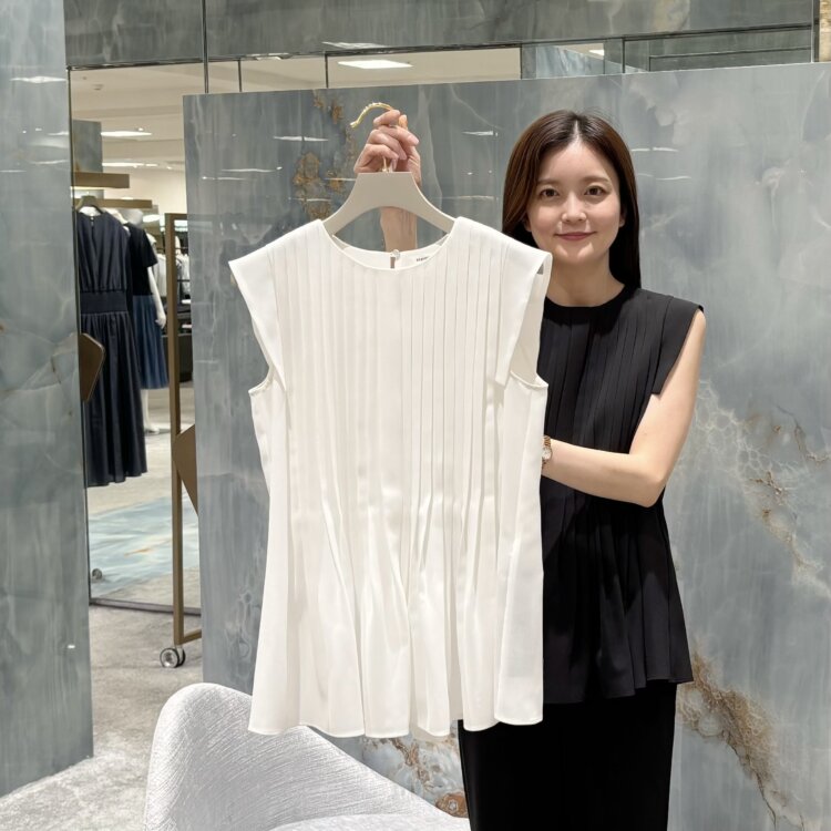新作入荷情報 〈ジョーゼットダブルクロスワンピース〉 | m-i-d | M