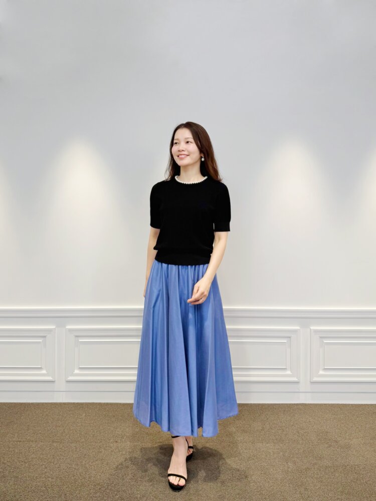 FINAL SALE】50%OFF！パールが華やぐ上品ニットが今だけお得に | m-i-d