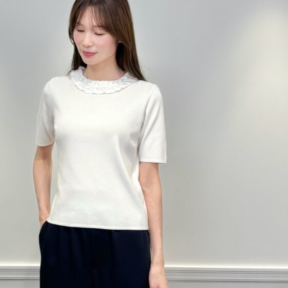 レディな着こなしに欠かせない”ボレロカーディガン” | m-i-d | M