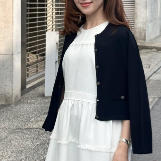 SALE】今買って春まで活躍！着回し自在なダブルクロスワンピースをご
