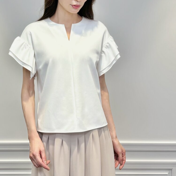 RECOMMEND ITEM / 春らしく軽やかに…ジップアップツイードジャケット