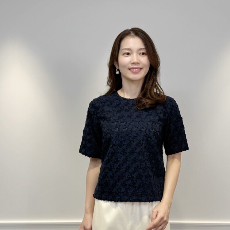 SALE】先週の人気アイテム＜ポンチデザインスリーブパールボタン